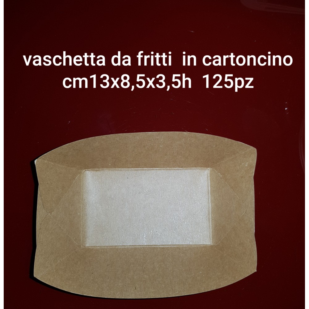 VASCHETTA FRITTO AVANA 13X8.5X3.5h 200ml 125PZ - 1