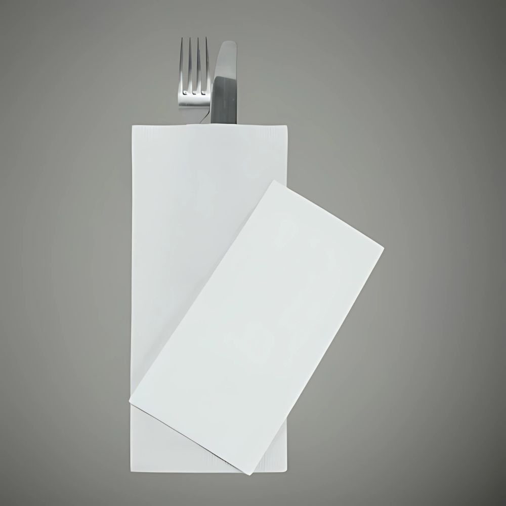 BUSTA PORTAPOSATE BIANCA CON TOV.38X38 2V 1000PZ - 1