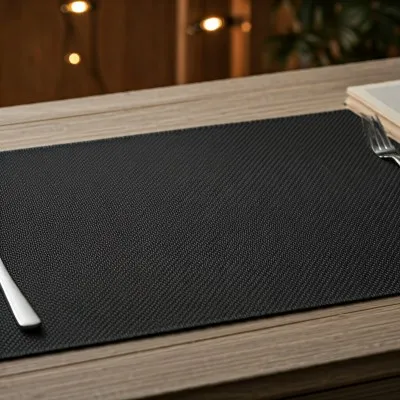 SOTTOPIATTO/TOVAGLIETTA  TNT NERO  30X40CM 100PZ - 1