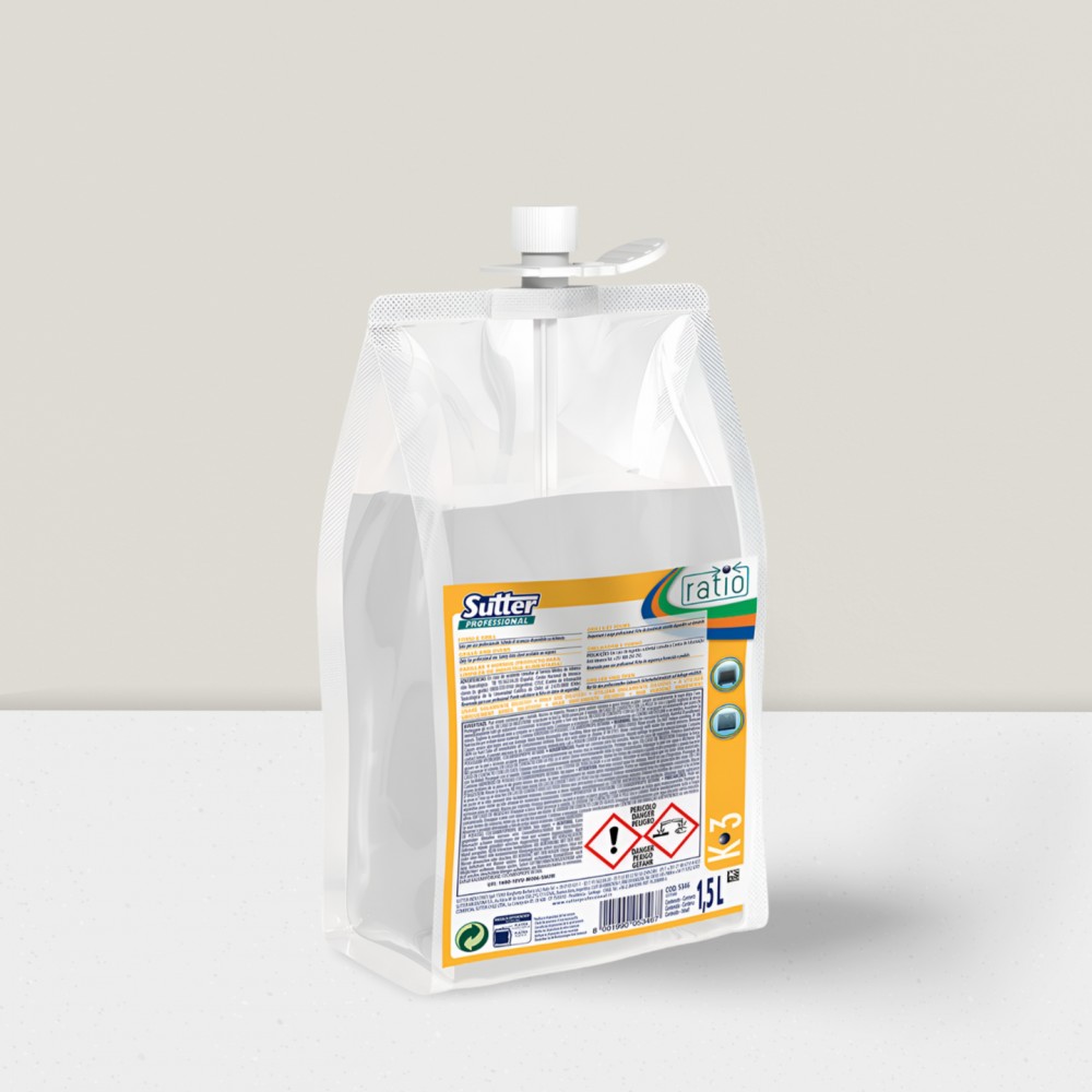 SUTTER RATIO K-3 SGRASSANTE ULTRA CONC. FORNI E GRILL  POUCH 2X1.5LT - 2