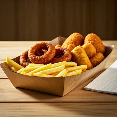 VASCHETTA FRITTO AVANA 19.5X16.5X5.5h 700ml 125PZ - 1