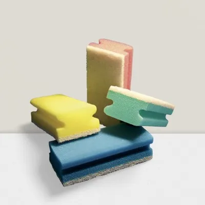 ARIX SHAPE 50 SPUGNA ANTIGRAFFIO SAGOMATA BLU 15X7X4,5CM 10PZ - 1