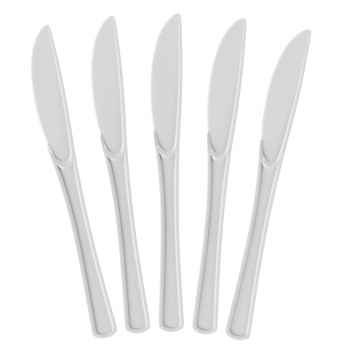 COLTELLI COMPAT BIANCO 100PZ - 1