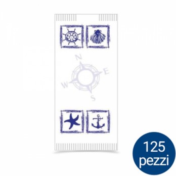 BUSTA PORTAPOSATE DECORO MARE CON TOV.38X38 2V 1000PZ - 2