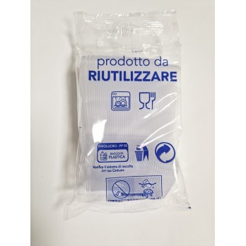 CUCCHIAINO CAFFE TRASPARENTE 100PZ - 1