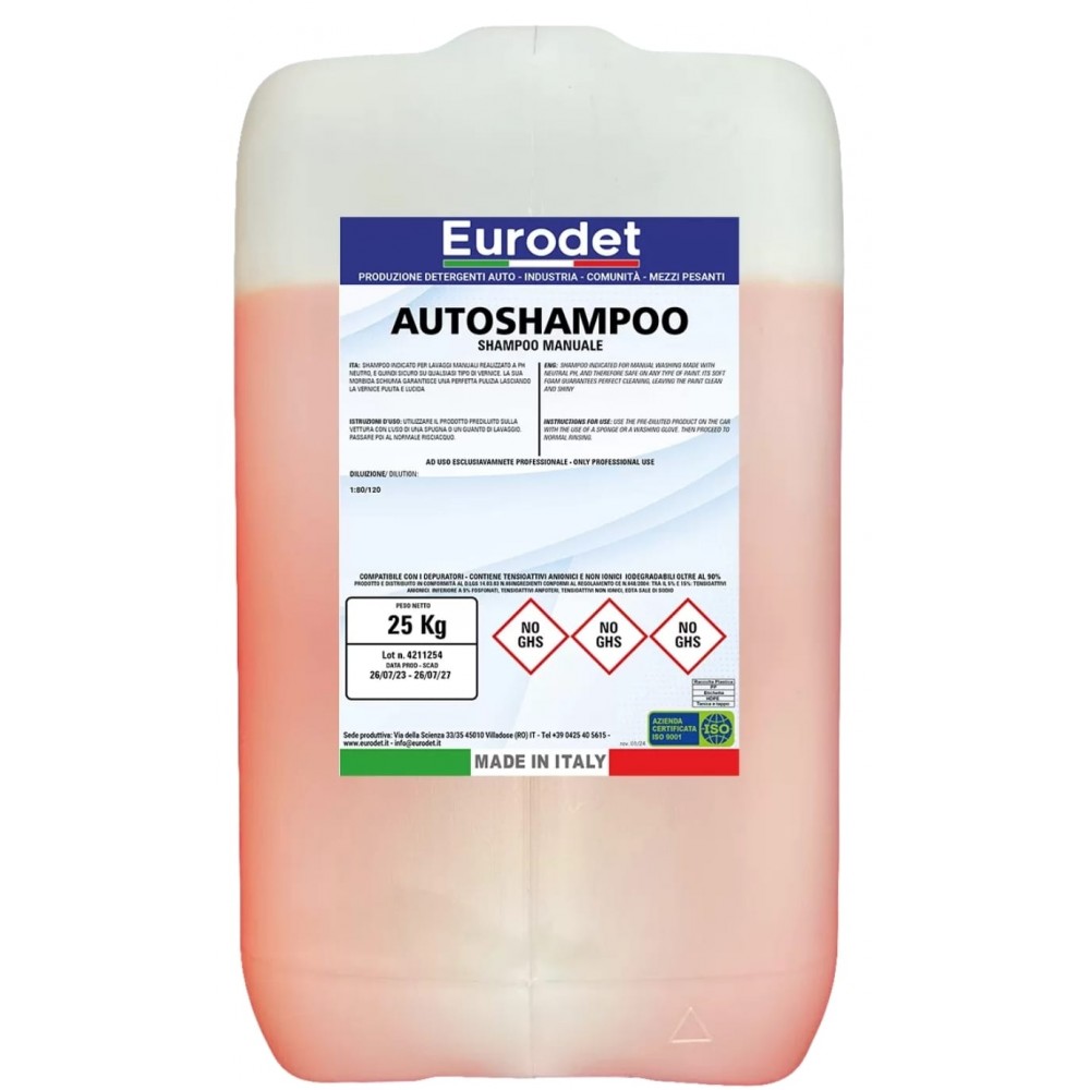 EURODET AUTOSHAMPOO 25KG - 1