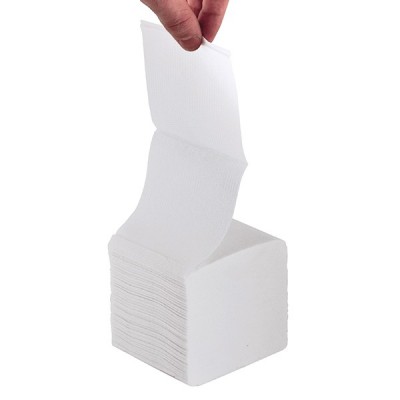 CARTA IGIENICA INTERFOGLIATA 9000PZ PURA CELLULOSA 2V - 1